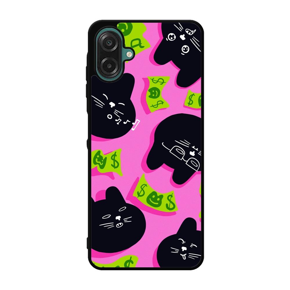 Black Cat Cash FLF0498 Samsung Galaxy A07 Case