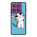 Cat Cartoon FLF0499 Motorola Moto Edge 60 Pro Case