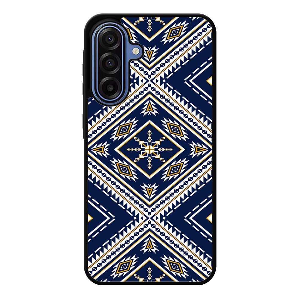 Geometric Blue FLF0527 Samsung Galaxy A17 Case