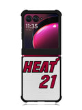 Miami Heat NBA Motorola Moto Razr Plus 2023 , Moto Razr+ 2023 Case OV10969