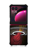 Heat Miami NBA Motorola Moto Razr Plus 2023 , Moto Razr+ 2023 Case OV11109