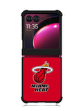 Miami Heat Logo Motorola Moto Razr Plus 2023 , Moto Razr+ 2023 Case OV10968