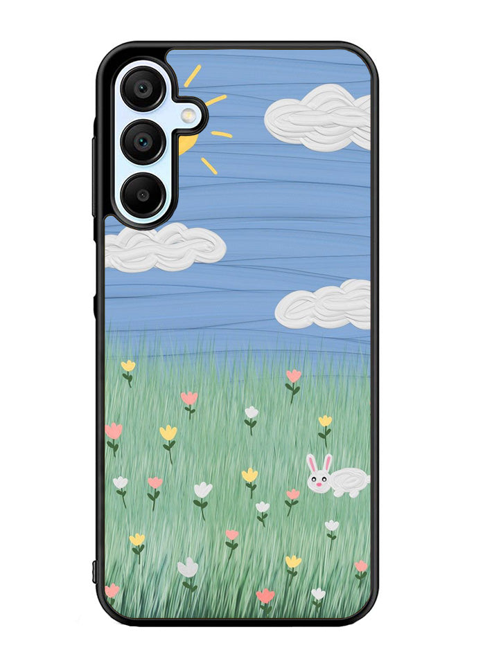 Summer Rabbit and Flower Samsung Galaxy A15 5G Case OV11048