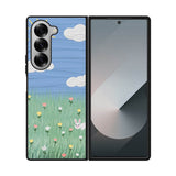 Summer Rabbit and Flower Samsung Galaxy Z Fold 7 5G Case QC11048