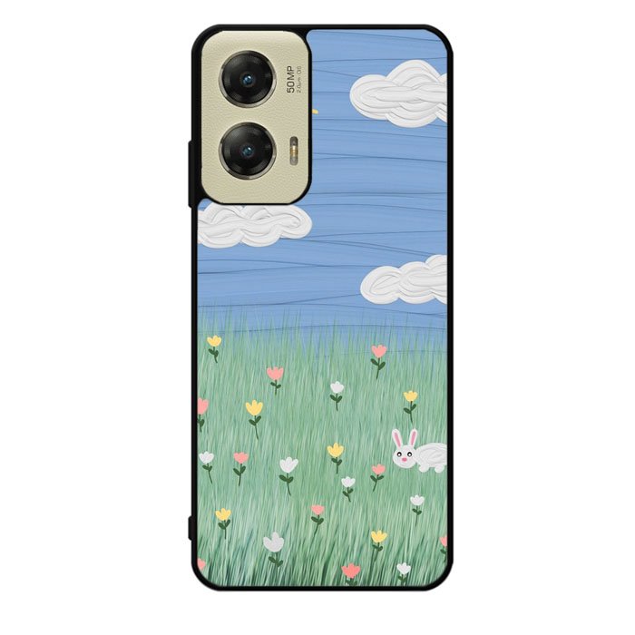 Summer Rabbit and Flower Motorola Moto G Stylus 5G 2024 Case OV11048