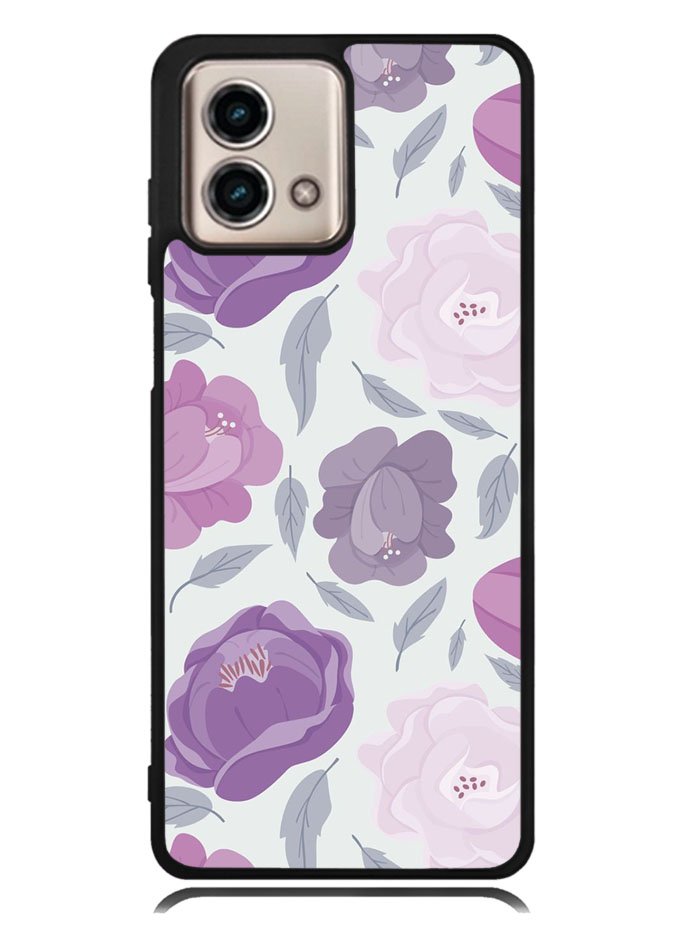 Floral Flower Purple Motorola Moto G Stylus 5G 2023 Case OV11089