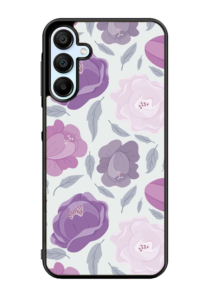 Floral Flower Purple Samsung Galaxy A15 5G Case OV11089