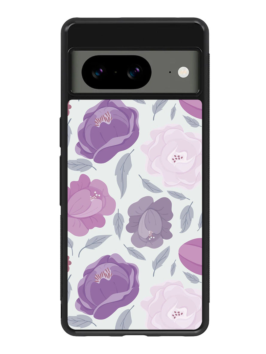 Floral Flower Purple Google Pixel 8 Case QC11089