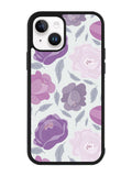 Floral Flower Purple iPhone 14 Plus Case QC11089