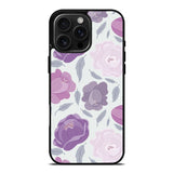 Floral Flower Purple iPhone 16 Pro Case OV11089