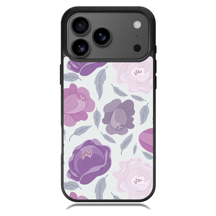 Floral Flower Purple Samsung Galaxy S26 Case OV11089