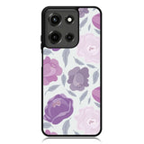 Floral Flower Purple Motorola Moto G 5G 2025 Case OV11089