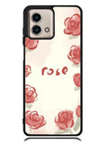 Rose Aesthetic Painting Motorola Moto G Stylus 5G 2023 Case OV11015