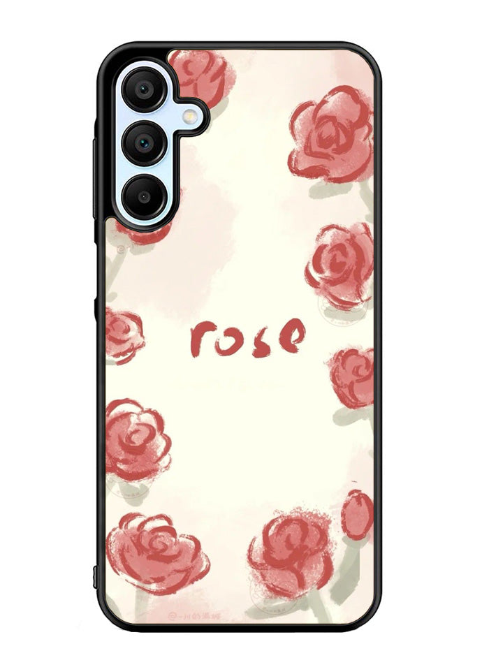 Rose Aesthetic Painting Samsung Galaxy A35 5G Case OV11015