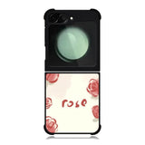 Rose Aesthetic Painting Samsung Galaxy Z Flip 6 5G 2024 Case OV11015