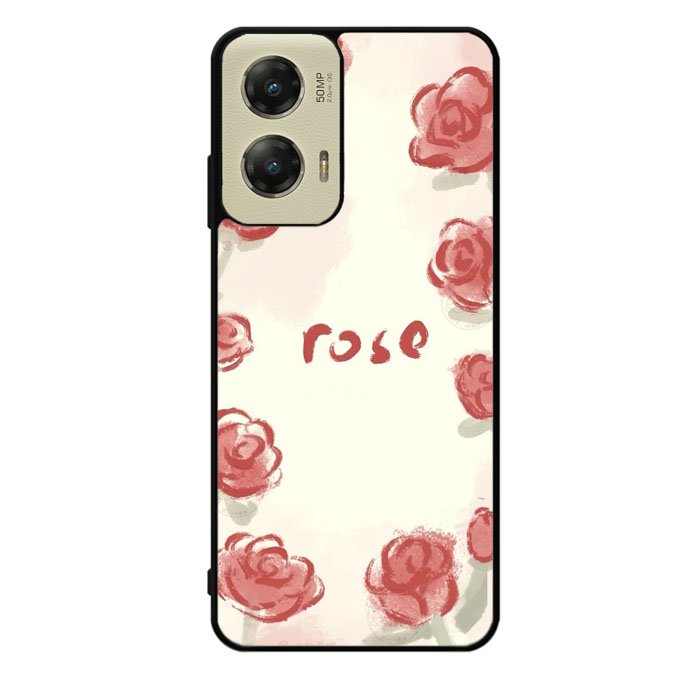 Rose Aesthetic Painting Motorola Moto G Stylus 5G 2024 Case OV11015