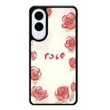 Rose Aesthetic Painting Samsung Galaxy S25 Edge 5G Case OV11015