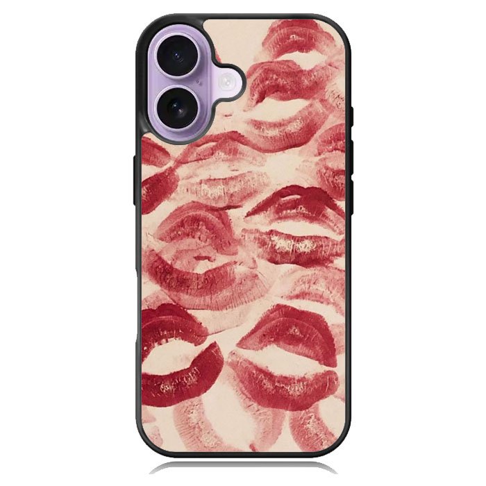 Kiss Lips Woman iPhone 17 Case OV11128