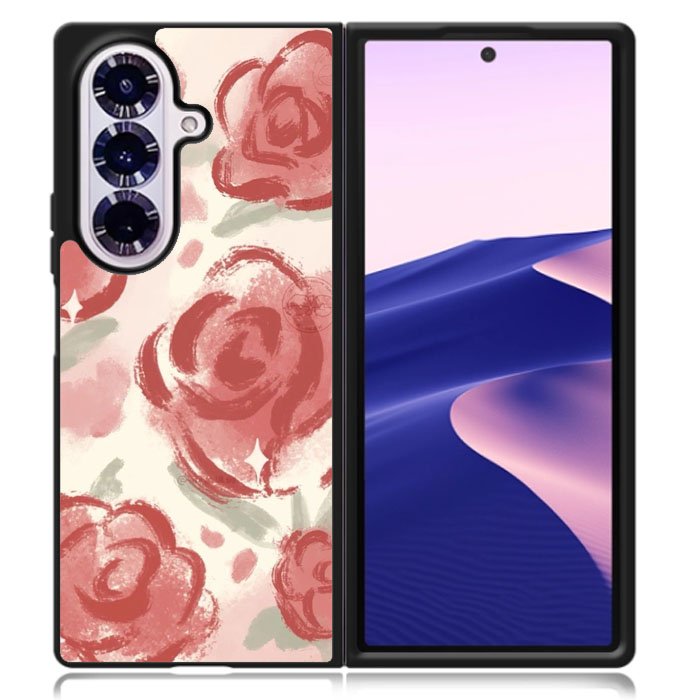 Rose Painting Samsung Galaxy Z Fold 7 Case OV11016