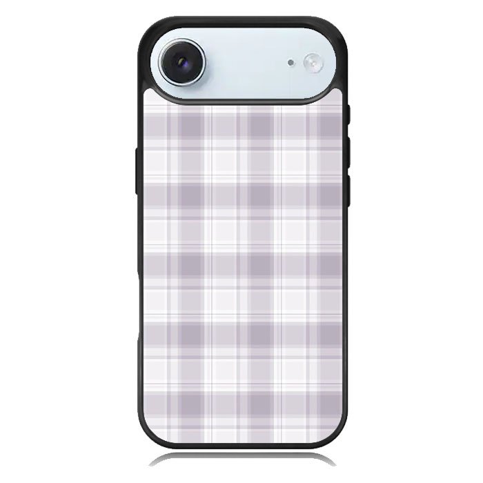 Grid Line Aesthetic Soft Purple iPhone 17 Air Case OV11103