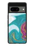 Marble Green and Purple Google Pixel 8A Case QC10963