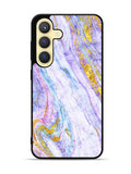 Marble Purple Gold Soft Samsung Galaxy S25 Plus 5G , Samsung Galaxy S25+ 5G Case OV10965