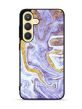 Beautifull Marble Purple and Gold Samsung Galaxy S25 Plus 5G , Samsung Galaxy S25+ 5G Case OV11157