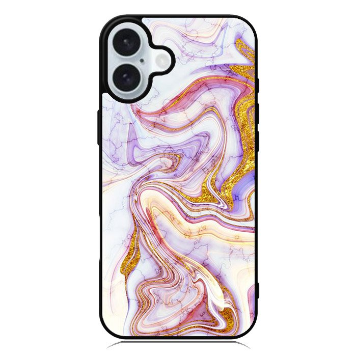 Preety Marble Combine iPhone 16 Case QC11008