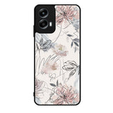 Aesthetic Floral Flower Motorola Moto G Play 2024 Case OV11137