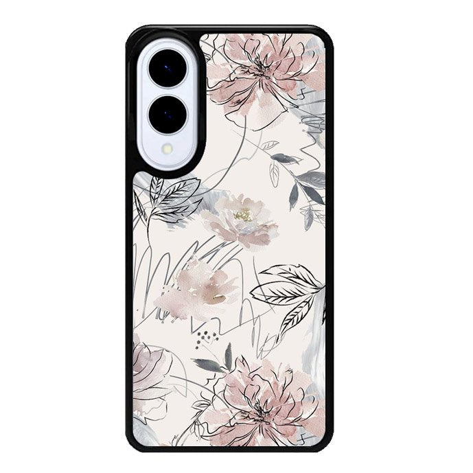 Aesthetic Floral Flower Samsung Galaxy S25 Edge 5G Case OV11137