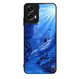 Dolphine in the Sea Motorola Moto G Play 2024 Case OV11063