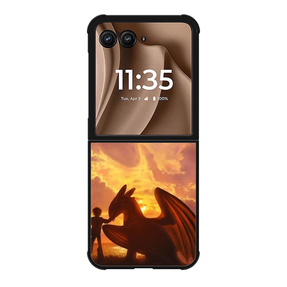 Hiccup and Toothless Motorola Moto RAZR Plus 2025 Case OV11111