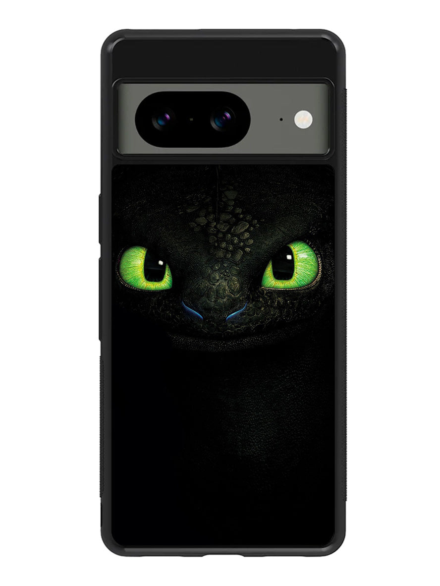 Toothless Green Eyes Google Pixel 8 Case QC10946
