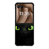 Toothless Green Eyes Motorola Moto RAZR Plus 2025 Case OV10946