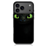 Toothless Green Eyes iPhone 17 Pro Case RC10946