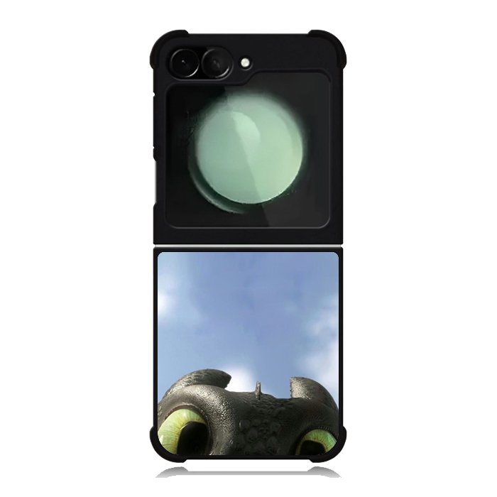 Crazy Face Toothless Samsung Galaxy Z Flip 6 5G 2024 Case OV11059