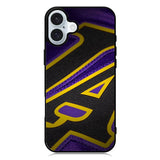 Logo Lakers LA iPhone 16 Case QC10890