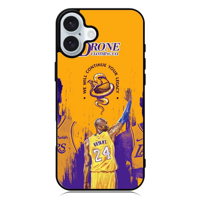 Lakers 24 LA iPhone 16 Case QC10885