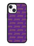 Lakers Pattern LA iPhone 14 Case QC10887