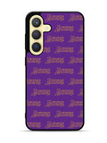 Lakers Pattern LA Samsung Galaxy S24 FE 5G Case OV10887