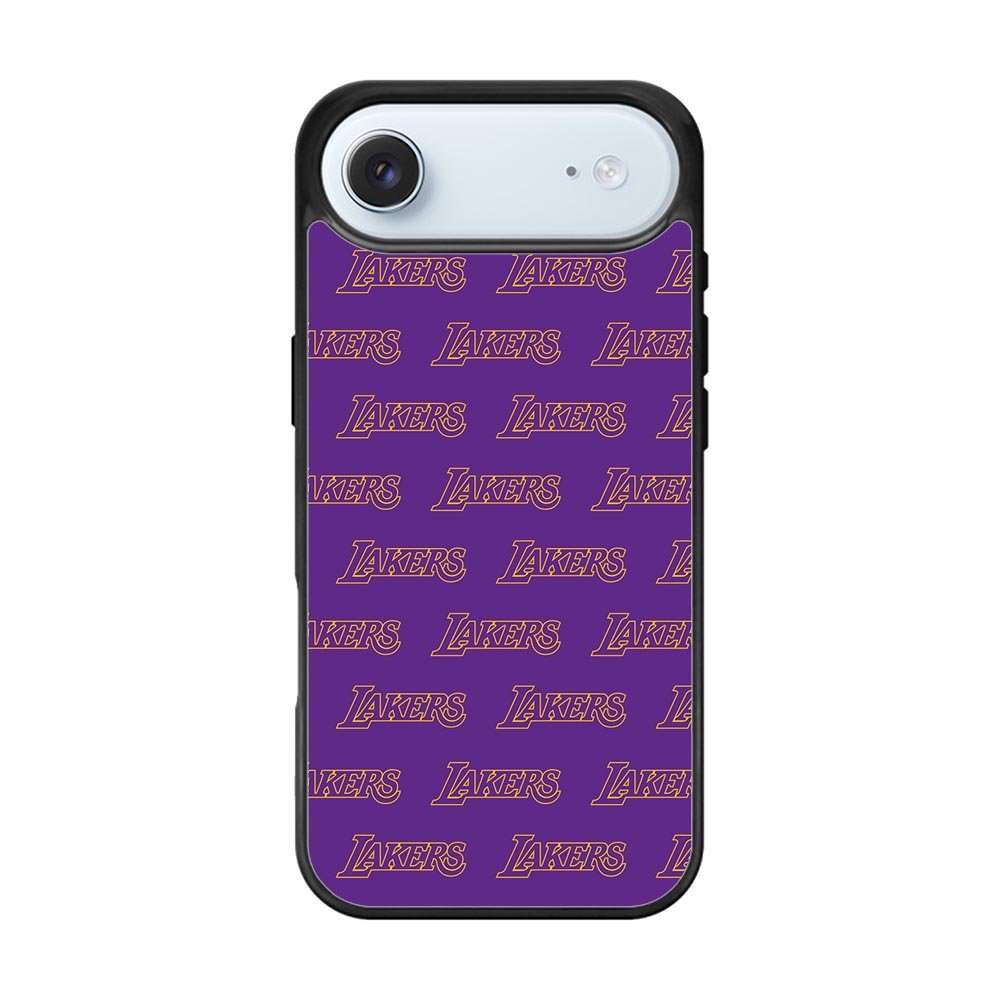 Lakers Pattern LA iPhone Air Case QC10887