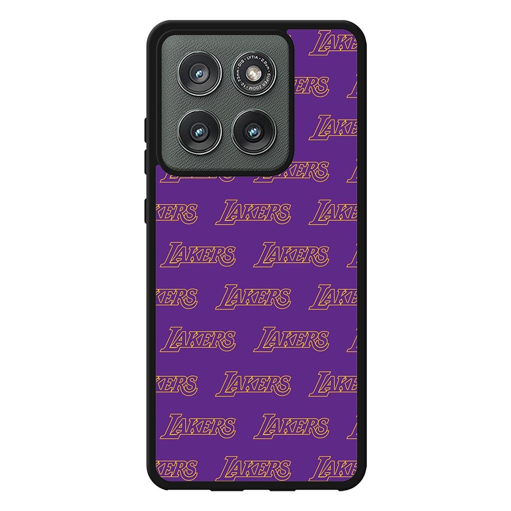 Lakers Pattern LA Motorola Moto Edge 2025 Case QC10887