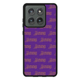 Lakers Pattern LA Motorola Moto Edge 2025 Case QC10887