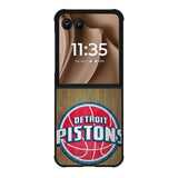 Detroit Pistons NBA Motorola Moto RAZR Plus 2025 Case OV10925