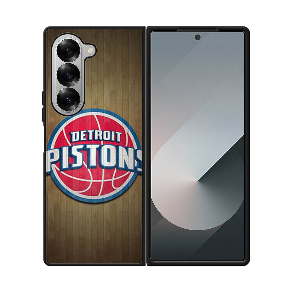 Detroit Pistons NBA Samsung Galaxy Z Fold 7 5G Case QC10925