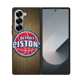 Detroit Pistons NBA Samsung Galaxy Z Fold 7 5G Case QC10925
