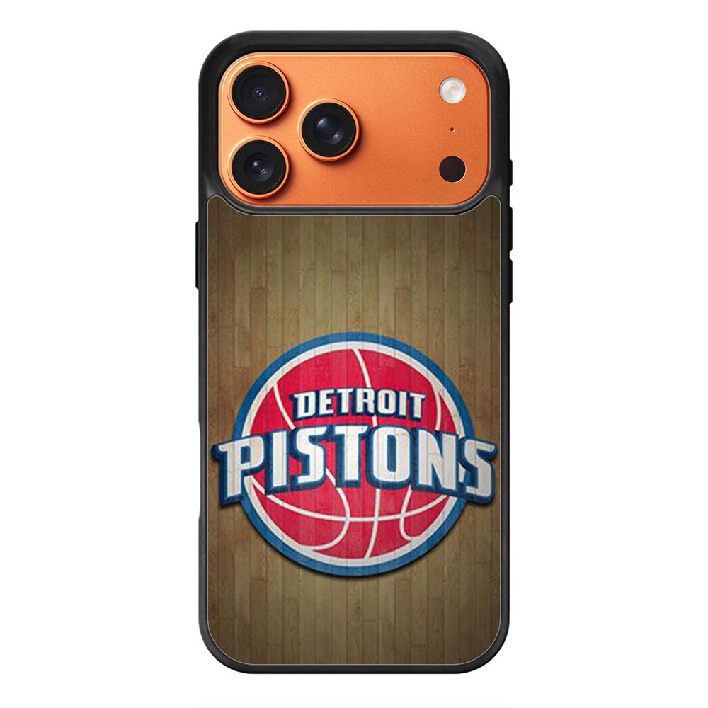 Detroit Pistons NBA iPhone 17 Pro Max Case QC10925
