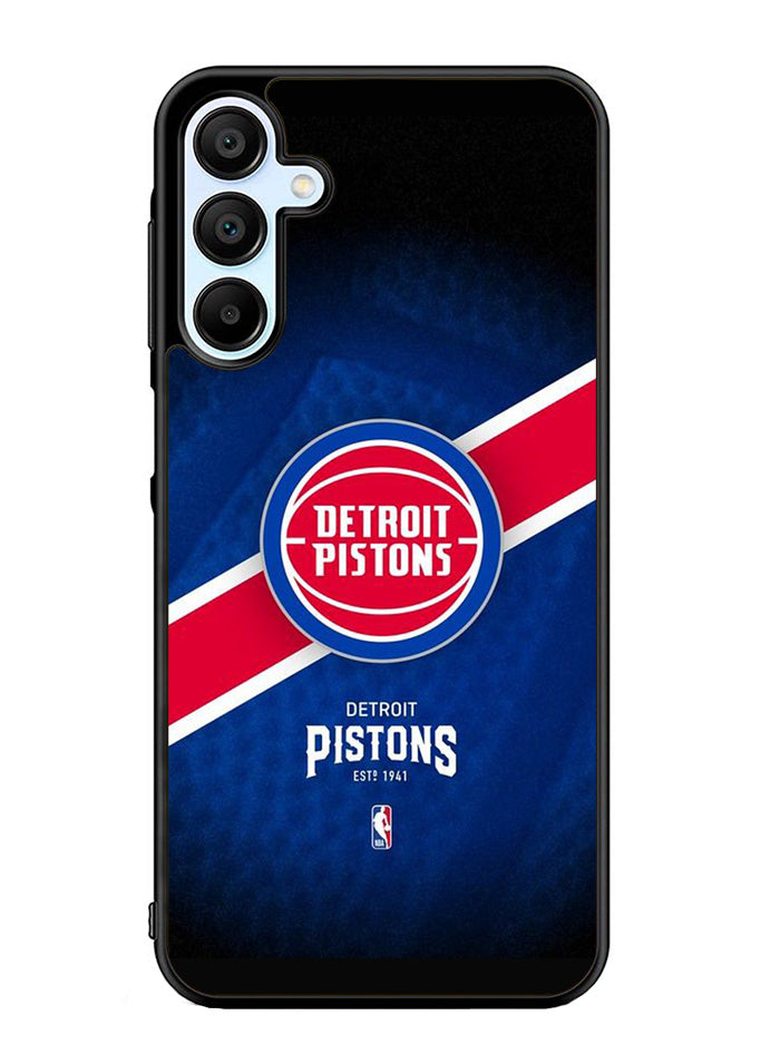 NBA Detroit Pistons Samsung Galaxy A35 5G Case OV10781