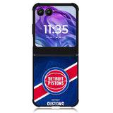 NBA Detroit Pistons Motorola Moto Razr Plus 2024 , Moto Razr+ 2024 Case OV10781