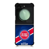NBA Detroit Pistons Samsung Galaxy Z Flip 6 5G 2024 Case OV10781